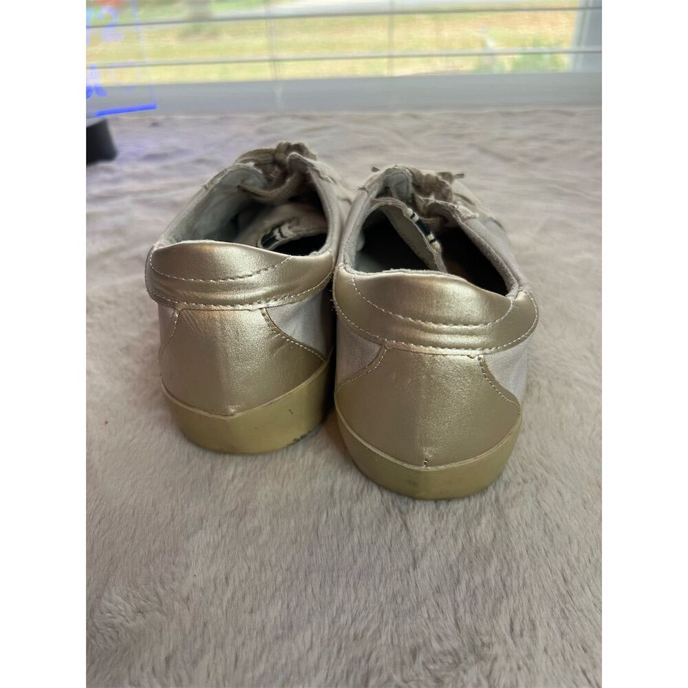Shu Shop Women's Gray Suede Sneakers Size 7.5 Casual Lace Up - Picture 4 of 9
